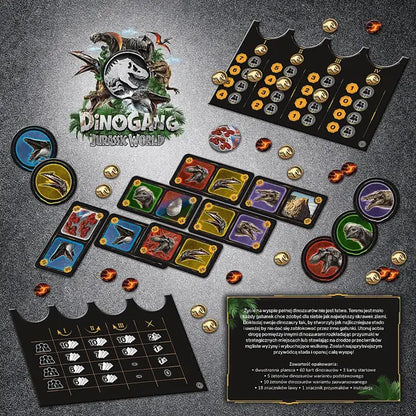 Gra planszowa Dinogang Jurassic World