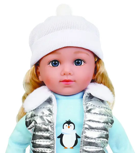Natalia - Lalka 36cm w srebrnej kamizelce