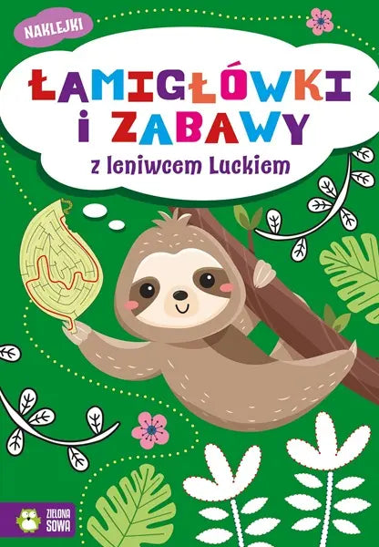 Łamigłówki i zabawy z leniwcem Luckiem 81058