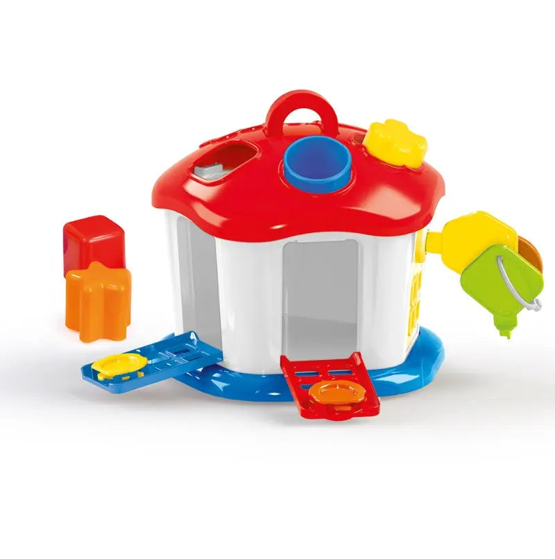 Kolorowy sorter domek