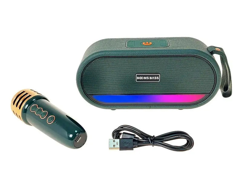 Głośnik z mikrofonem Bluetooth RGB