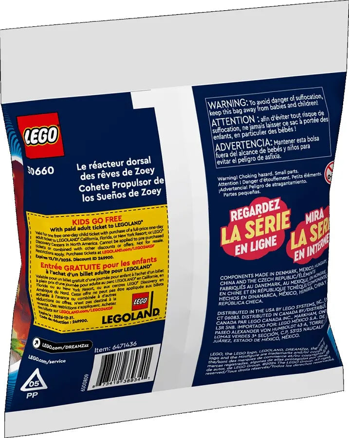 Lego DREAMZzz figurka Zoey + klocki