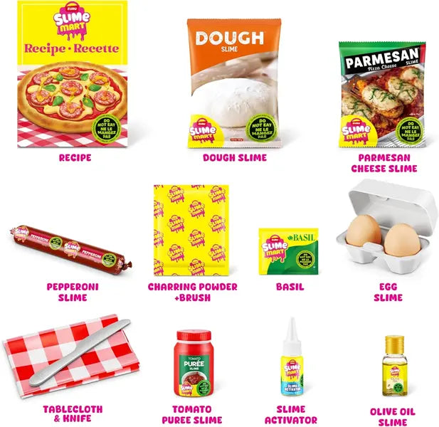 Slime Mart koszyk z pizzą