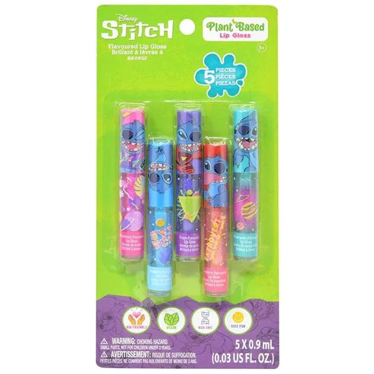 Stitch zestaw 5 balsamów do ust, różne smaki