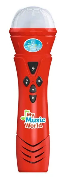 My Music World - Mikrofon karaoke z bateriami