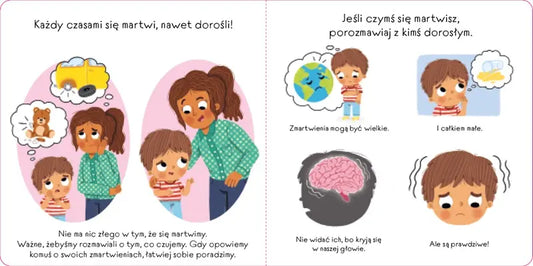 Książk - Porozmawiajmy: Zmartwienia