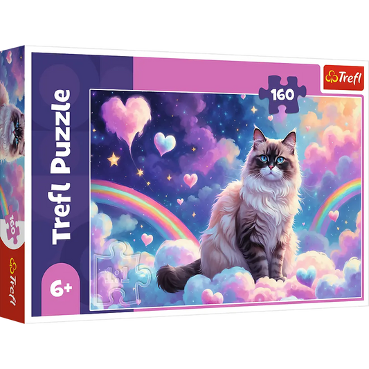 Puzzle 160 domowy kotek