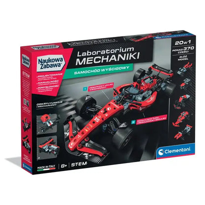 Naukowa zabawa Labolatorium Mechaniki Wyścigówka