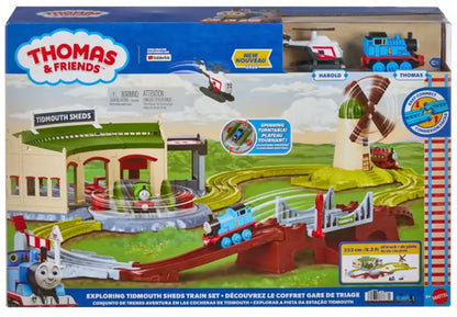 Fisher-Price, Tomek i Przyjaciele - Zajezdnia Domkowo zestaw torów