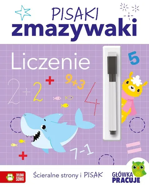 Pisaki zmazywaki Liczenie 83212