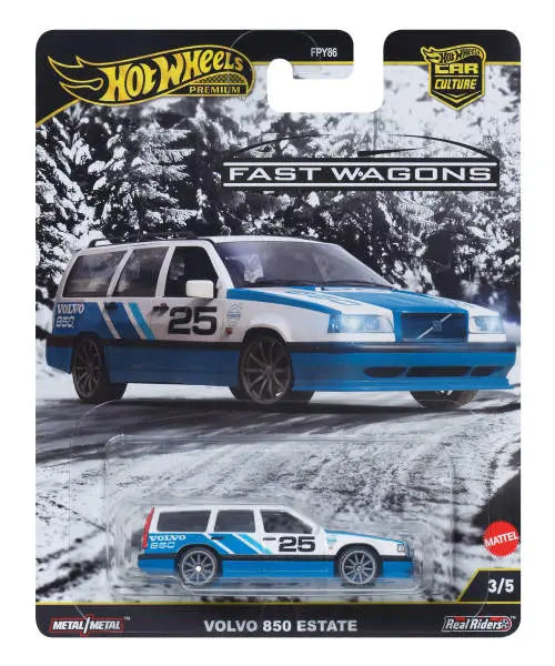 Hot Wheels Premium - Volvo 850 Fast Wagon
