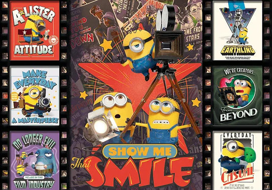 Puzzle 1000 el. Minionki 3 - kadry filmowe