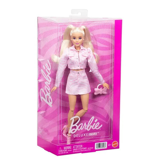 Barbie Deluxe Style w różowym komplecie