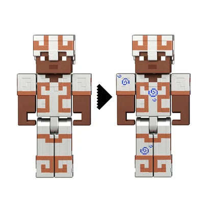 Minecraft Trudne próby 3 figurki + akcesoria