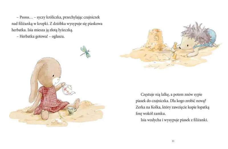Książeczka - Królisia Isia uczy się dzielić