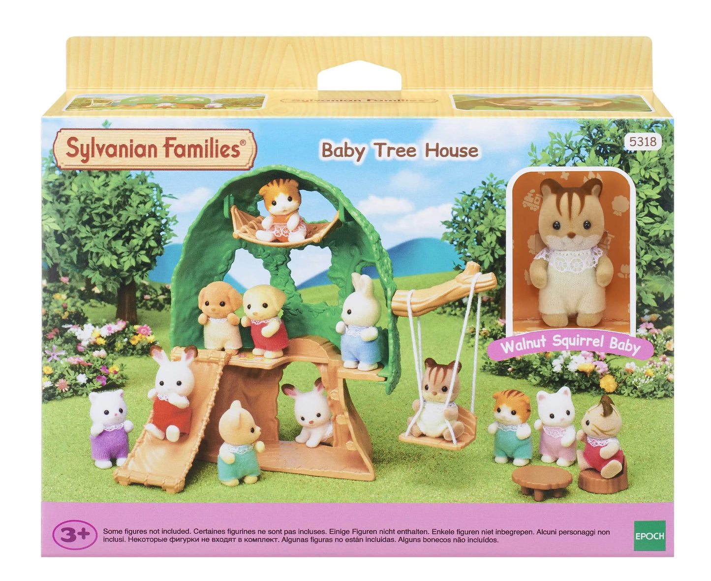 Sylvanian przedszkolny domek na drzewie