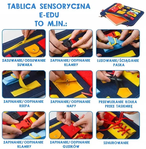Walizka sensoryczna dla maluchów