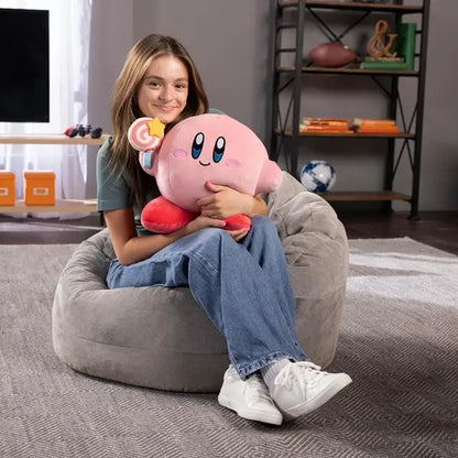 Mocchi-Mocchi pluszowy Mega Kirby z lizakiem