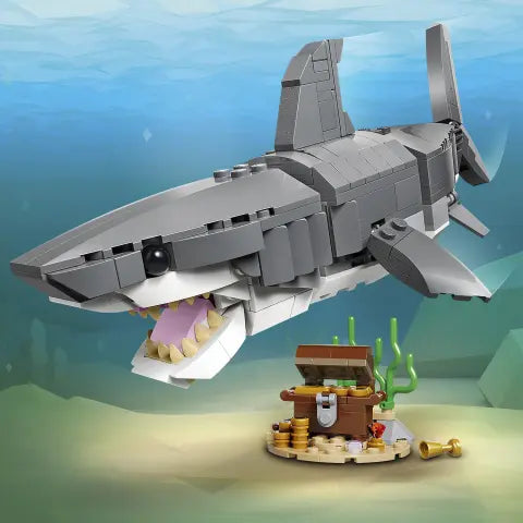 Lego Creator - Groźny rekin i skrzynia ze skarbem