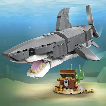 Lego Creator - Groźny rekin i skrzynia ze skarbem
