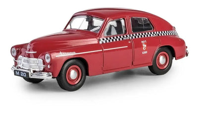 Model prl warszawa m20 taxi wiśniowy