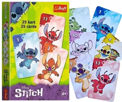 Karty Piotruś Stitch