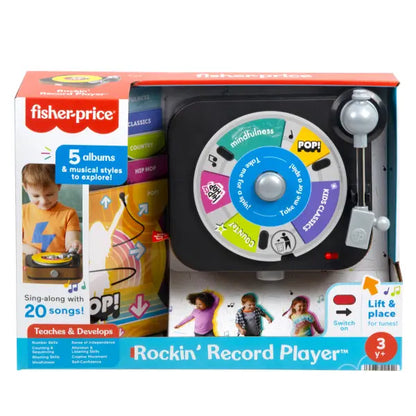 Fisher-price gramofon malucha zabawka interaktywna