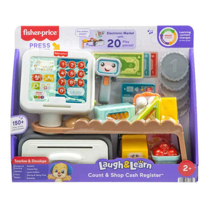 Fisher - Price Ucz się i śmiej! Sklepik i kasa fiskalna