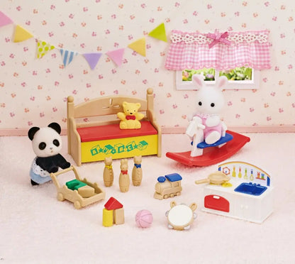 Sylvanian families dziecięcy pokój zabaw