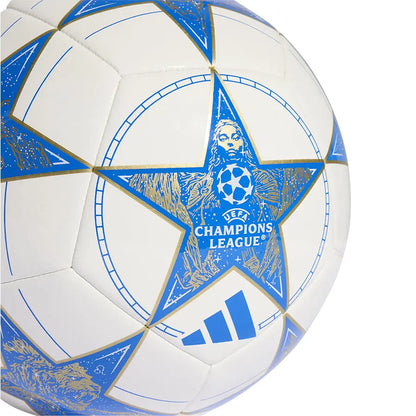 Piłka nożna Adidas Champions League biało - niebieska