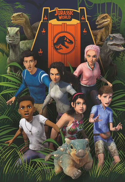 Puzzle 104 Super Kolor Jurassic World