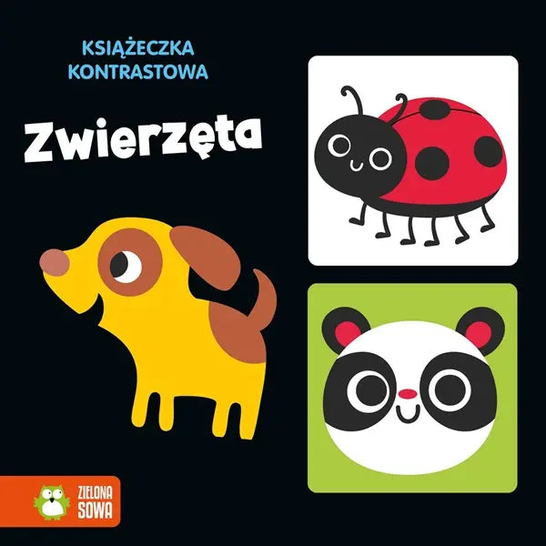 Książeczka kontrastowa - Zwierzęta