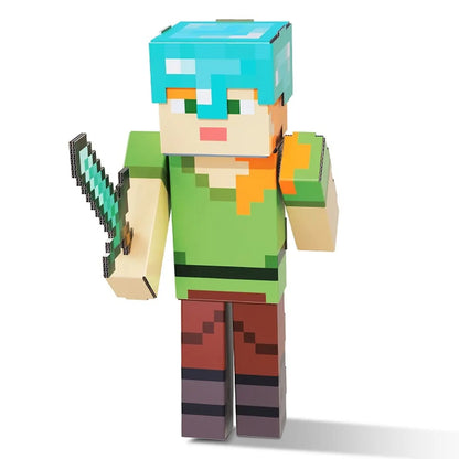 Marker kitz minecraft zbuduj figurkę alexa