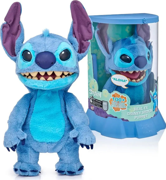 Interaktywny Stitch pacynka zabawka