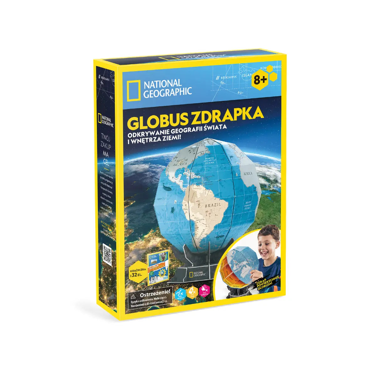 Cubic fun puzzle 3d globus ds