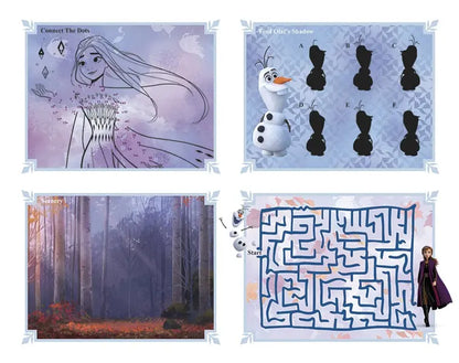 Super set naklejki Frozen, 8 arkuszy