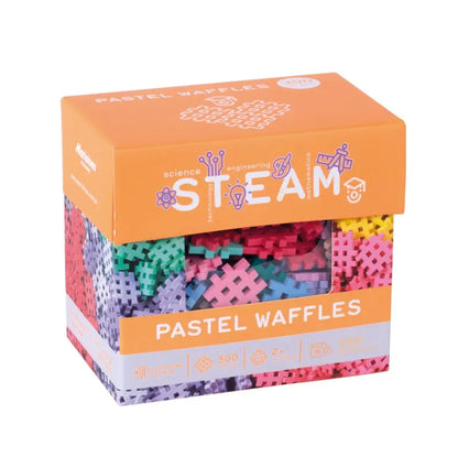 Klocki wafle mini pastel 300 elementów