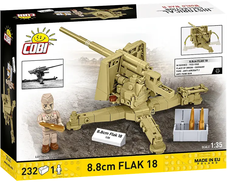 Historical Collection WWII Flak 18 8,8cm 232 kl.
