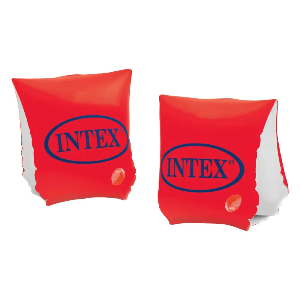 Intex rękawki do pływania czerwone 23x15