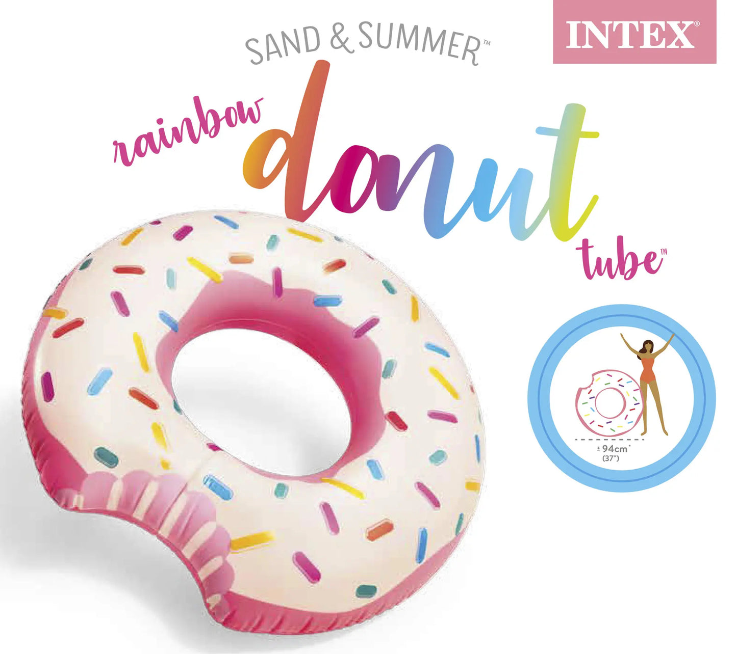 INTEX Koło do pływania Donut 94x23 56265