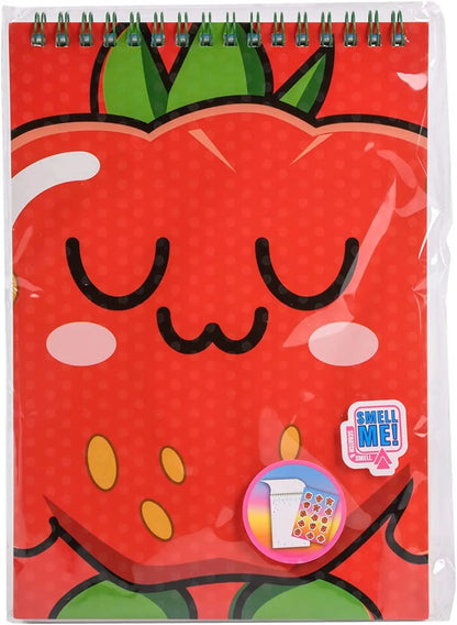 Fruity squad pachnący notes + naklejki