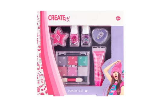 Create It! make - up zestaw różowo - liliowy