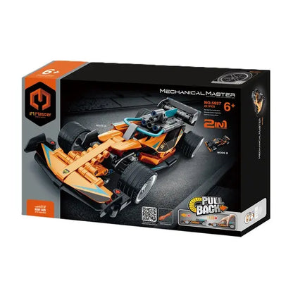 2w1 wyścigówka F1 - 220 elementów