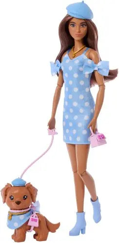 Barbie Twinning Looks lalka + piesek