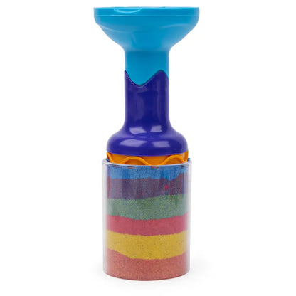 Kinetic sand zestaw tęczowych narzędzi