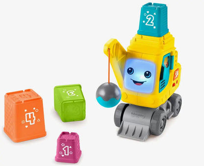 Fisher price wesoły dźwig układaj i licz