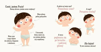 Książeczka - Pucio rośnie zdrowo