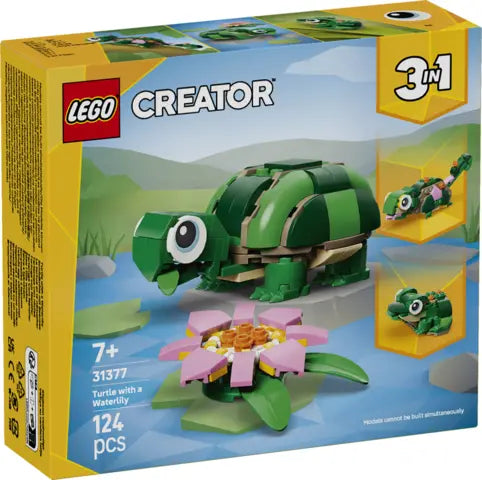 Lego Creator 3w1 - Żółw i kwiat lilii wodnej