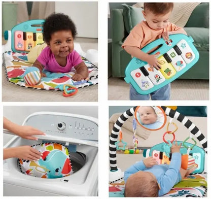 Fisher-price mata edukacyjna z pianinkiem