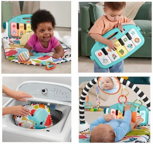 Fisher-price mata edukacyjna z pianinkiem